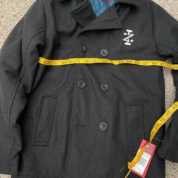 Pea coat double breasted. New - Picture 5 of 8